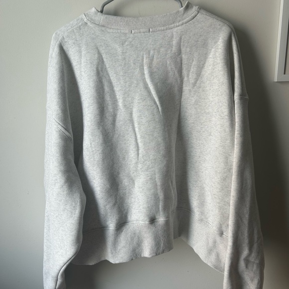 TCEC Light Gray Ribbed Crewneck - Picture 7 of 9